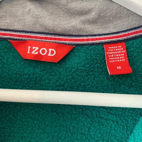 VINTAGE IZOD ZIP UP SWEATER - Picture 4 of 4